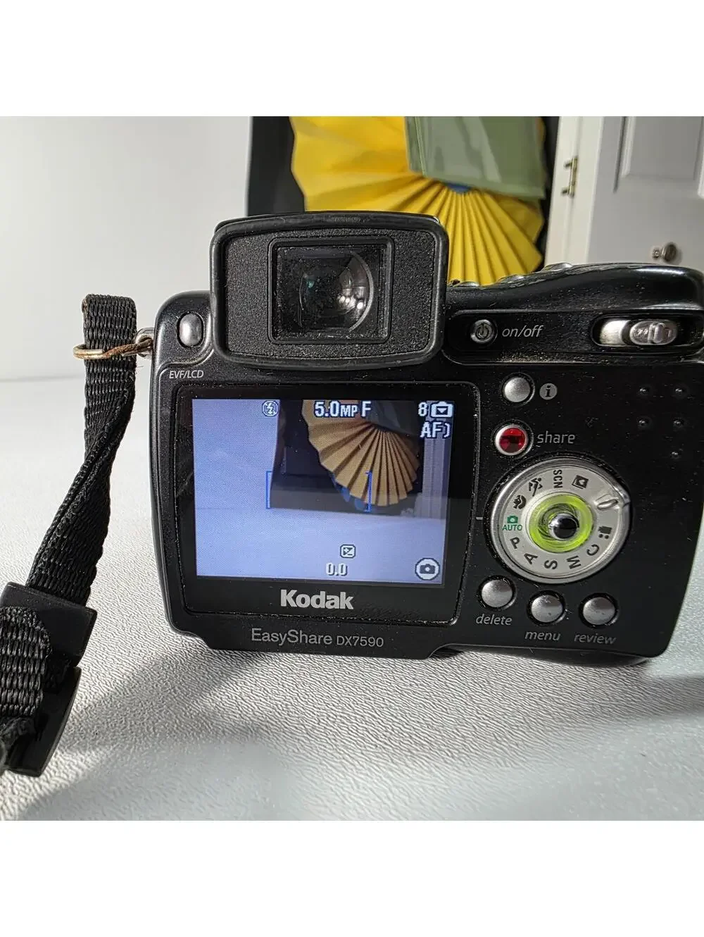 Kodak EasyShare DX7590 Camera 5MP Digital 10X Zoom Broken Flash
